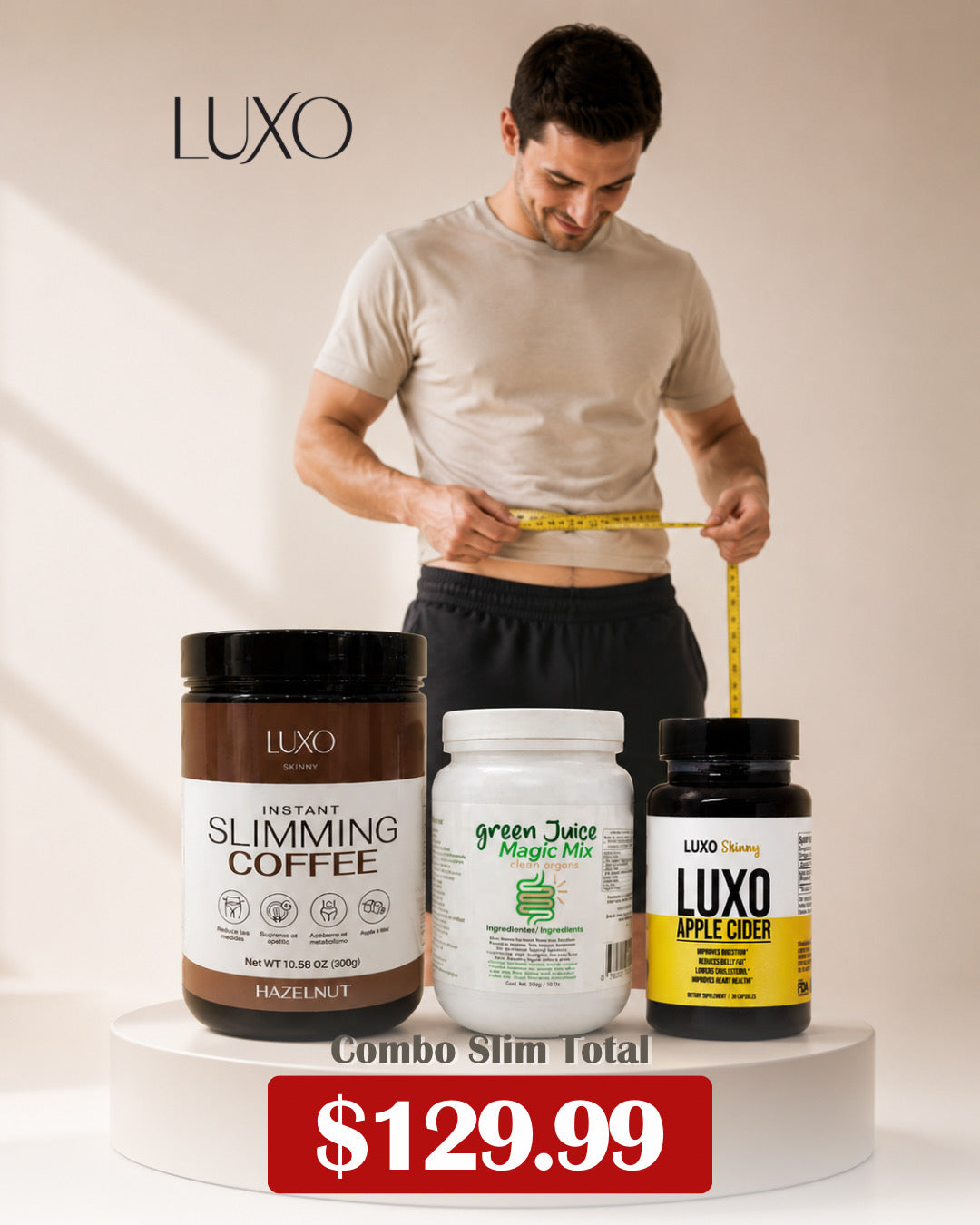 Combo Jugo 3-1 + Slim Cofee + Vinagre de Manzana