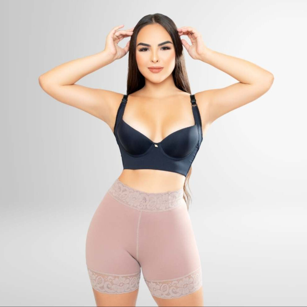Faja short Top Secret con levantamiento de glúteos