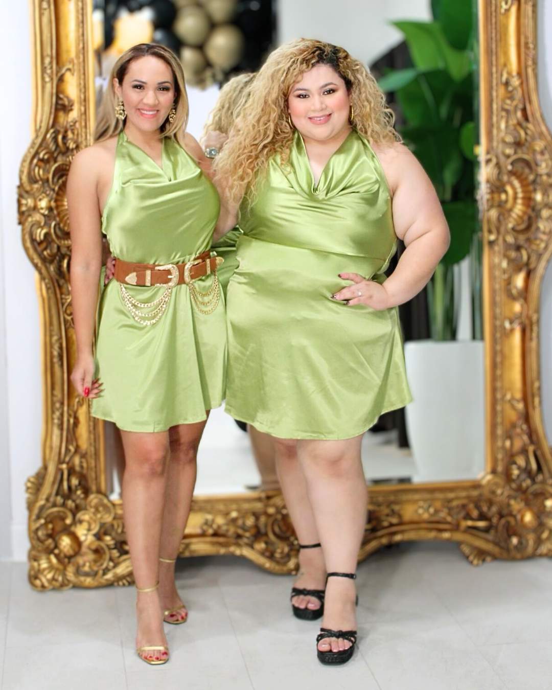 Green dress Luxo Boutique