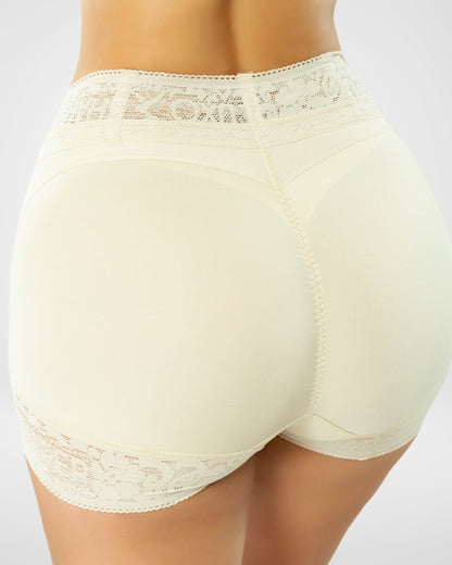 invisible buttock lift short with tummy tuck and tummy control