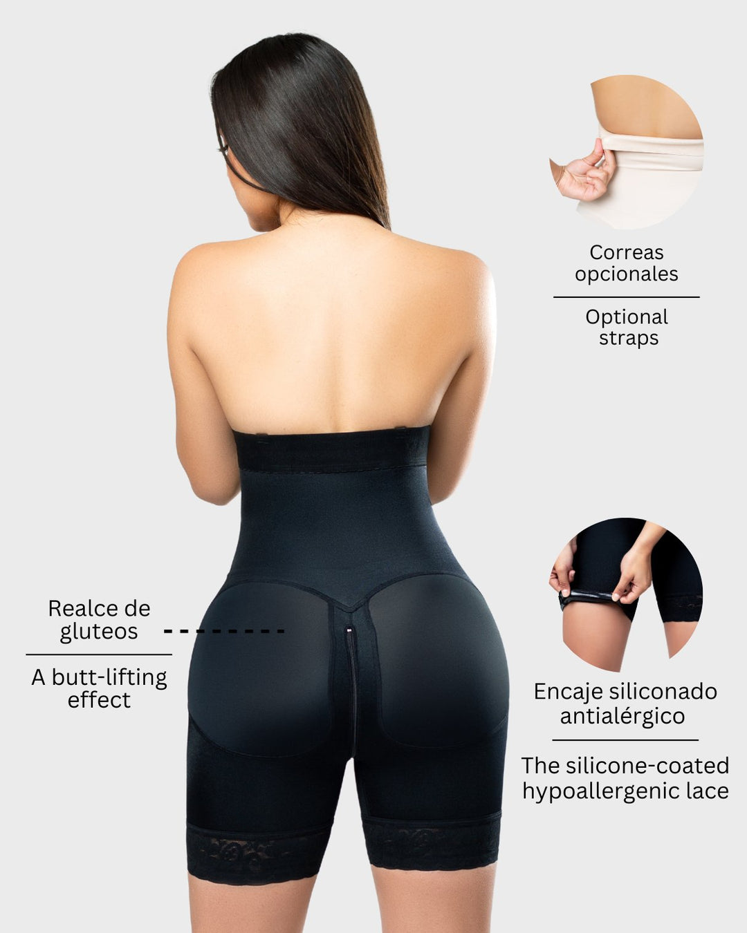 girdle with butt lifting efect