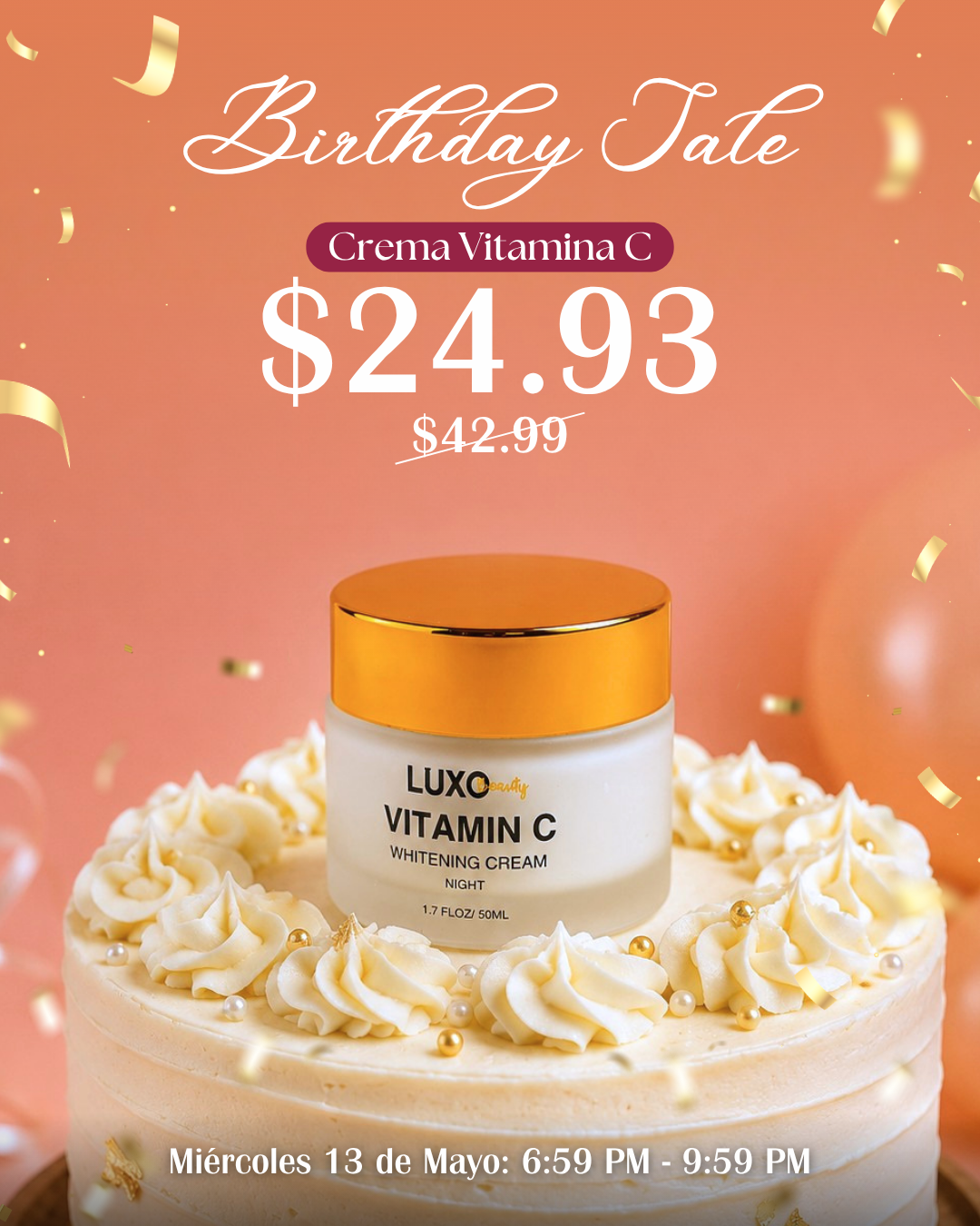 CREMA DE VITAMINA C