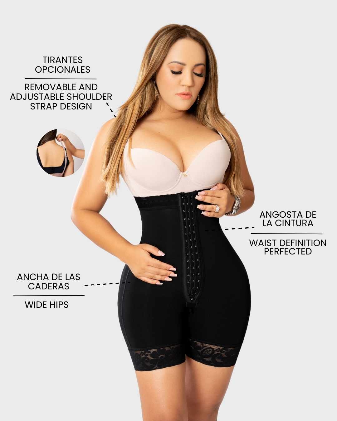 SHAPEWEAR WITH SNAPS