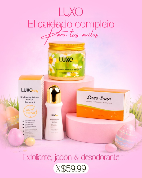 Exfoliante, Jabón y Desodorante
