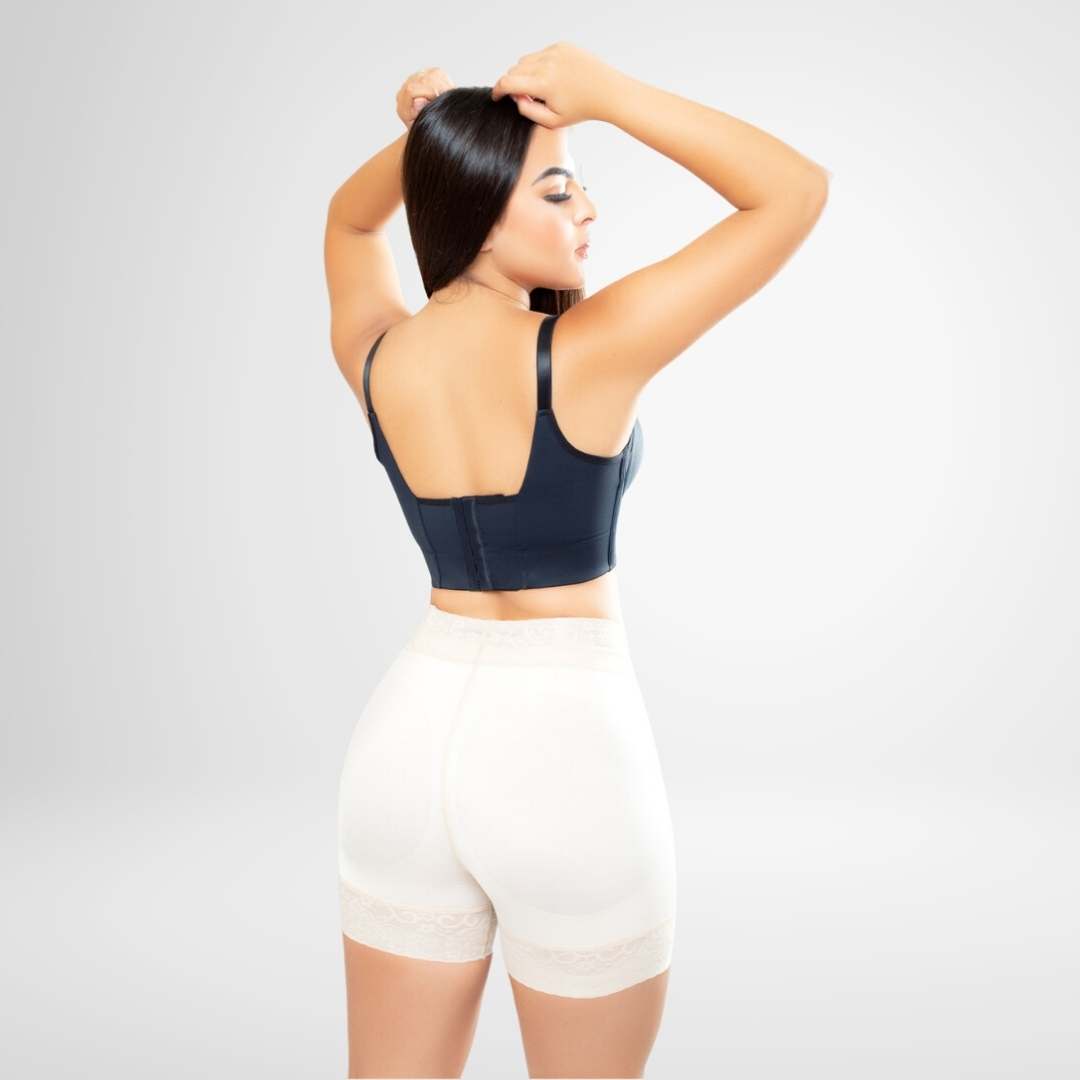 Faja short Top Secret con levantamiento de glúteos