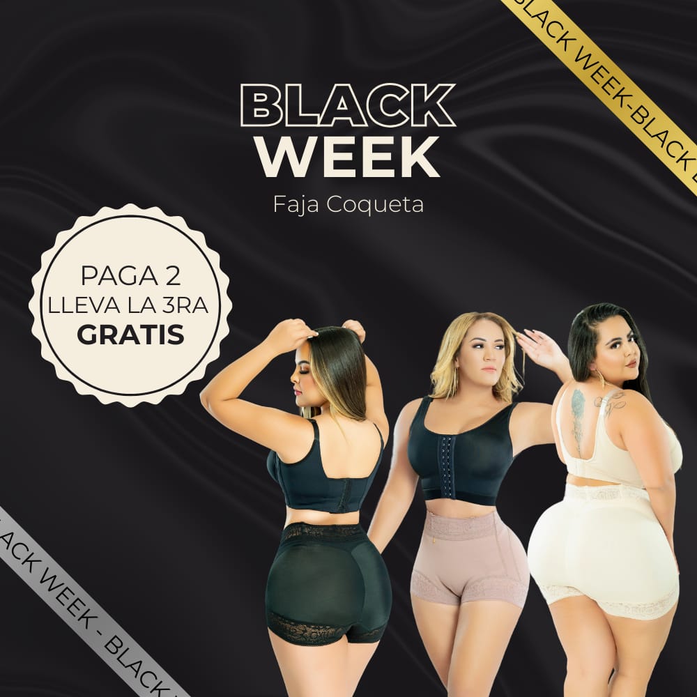 Faja short Coqueta con levantamiento de glúteos