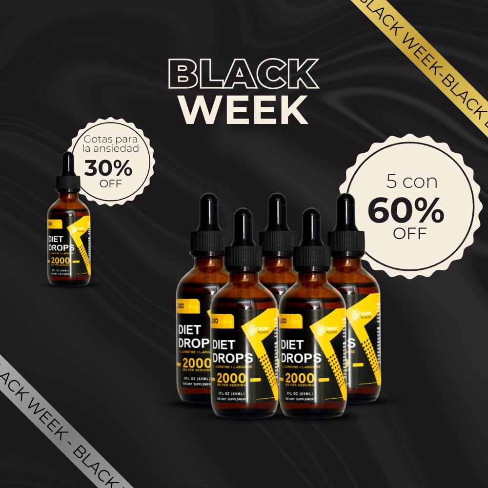 Gotas de dieta contra la ansiedad