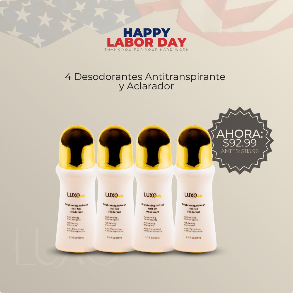 4 Desodorantes